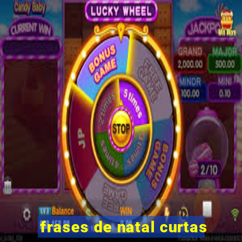 frases de natal curtas